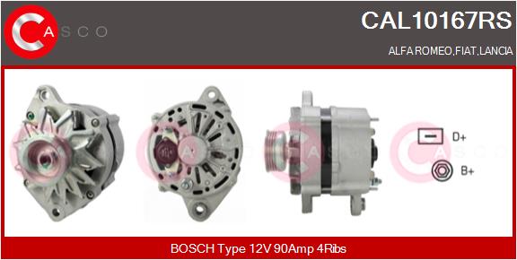Генератор reman CASCO CAL10167RS