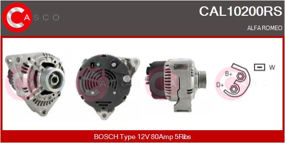 Генератор reman CASCO CAL10200RS