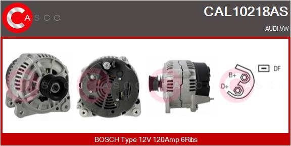 Генератор brand new hq CASCO CAL10218AS