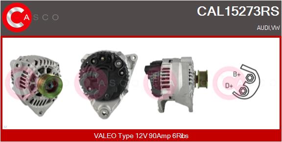 Генератор reman CASCO CAL15273RS