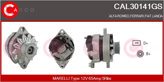Генератор genuine CASCO CAL30141GS