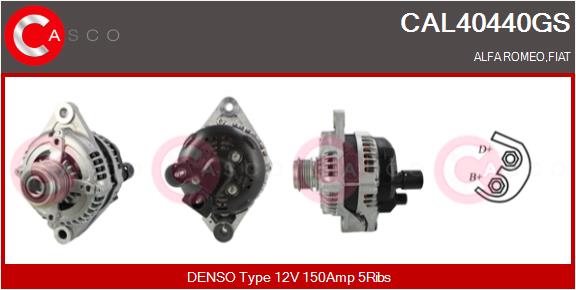 Генератор genuine CASCO CAL40440GS
