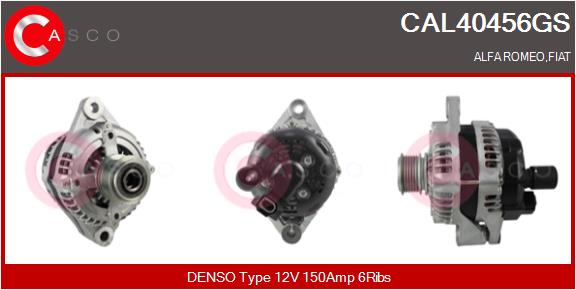 Генератор genuine CASCO CAL40456GS
