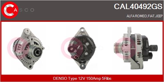 Генератор genuine CASCO CAL40492GS