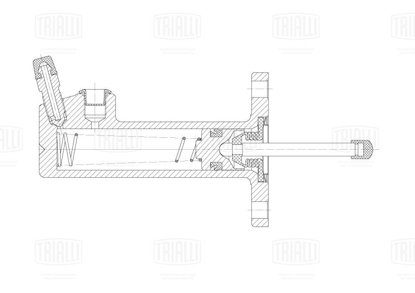 Рабочий цилиндр система сцепления TRIALLI CF 922