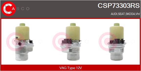 Гидравлический насос рулевое управление reman CASCO CSP73303RS