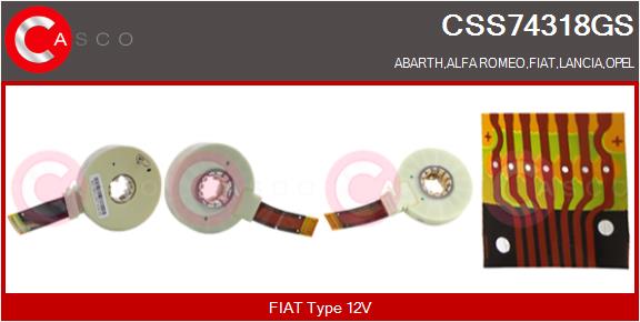 Датчик угла поворота genuine CASCO CSS74318GS