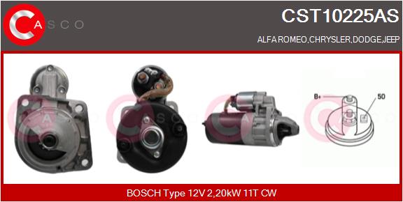 Стартер brand new hq CASCO CST10225AS