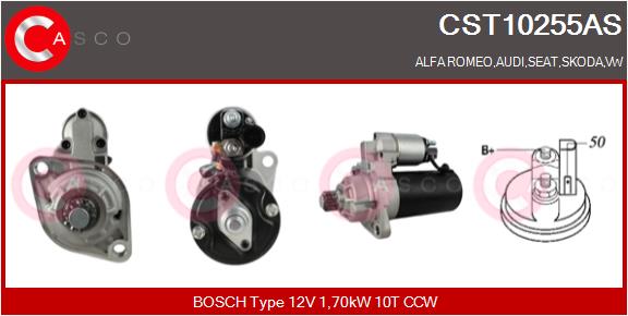 Стартер brand new hq CASCO CST10255AS