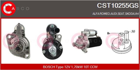 Стартер genuine CASCO CST10255GS
