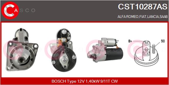 Стартер brand new hq CASCO CST10287AS