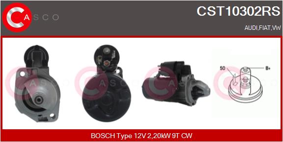 Стартер reman CASCO CST10302RS