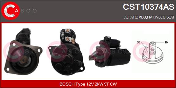 Стартер brand new hq CASCO CST10374AS