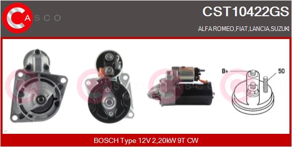 Стартер genuine CASCO CST10422GS