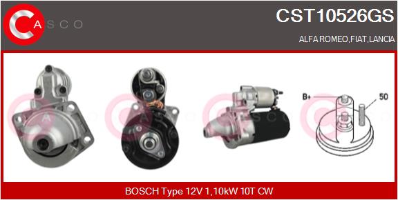 Стартер genuine CASCO CST10526GS