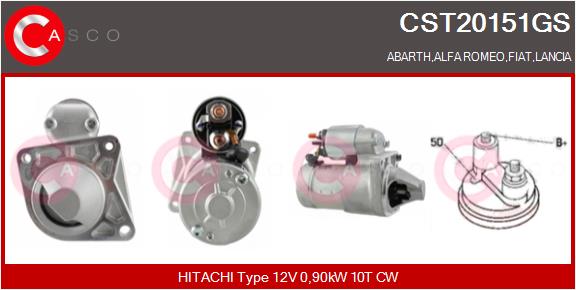 Стартер genuine CASCO CST20151GS