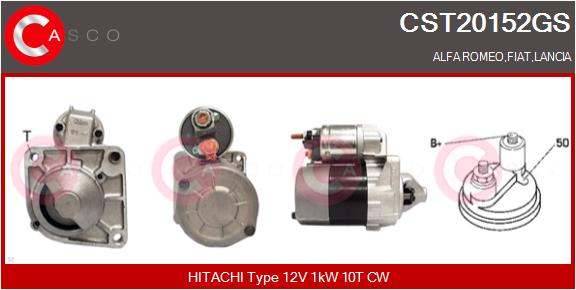 Стартер genuine CASCO CST20152GS