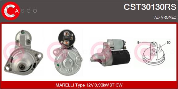 Стартер reman CASCO CST30130RS