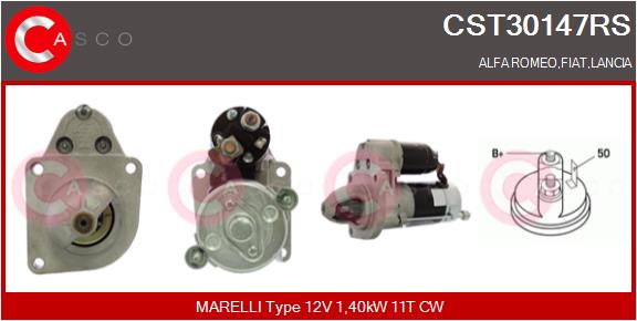 Стартер reman CASCO CST30147RS
