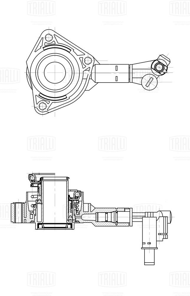 Выжимной подшипник TRIALLI CT 1007