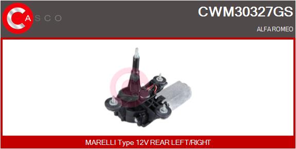Двигатель стеклоочистителя genuine CASCO CWM30327GS
