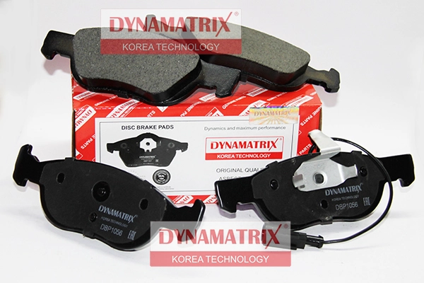 Комплект тормозных колодок дисковый тормоз DYNAMATRIX-KOREA DBP1056