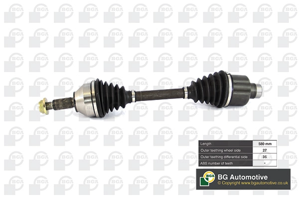 Приводной вал BGA DS2303R