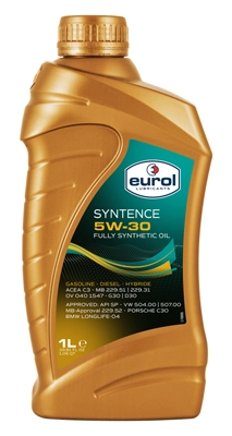 Моторное масло eurol syntence 5w-30 EUROL E100062