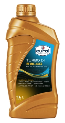 Моторное масло eurol turbo di 5w-40 EUROL E100085