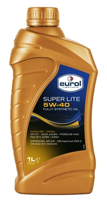 Моторное масло eurol super lite 5w-40 EUROL E100092