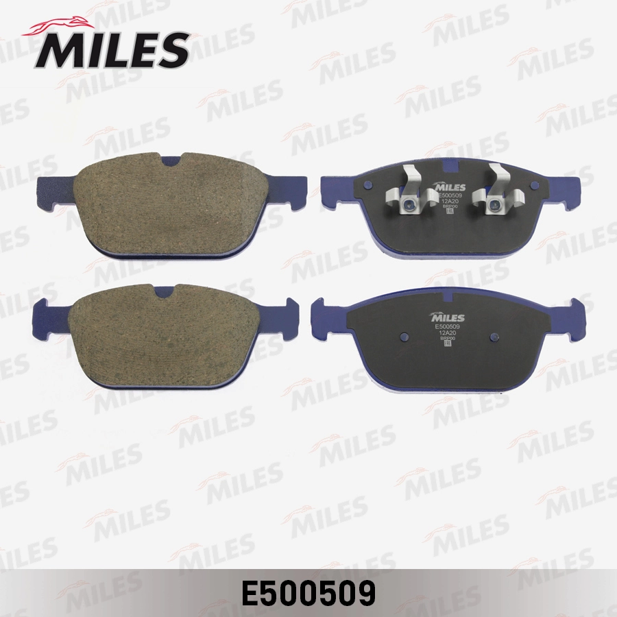 Комплект тормозных колодок дисковый тормоз MILES E500509