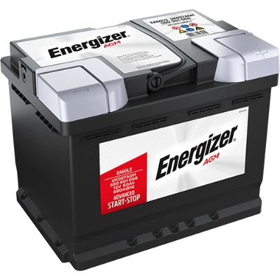 Стартерная аккумуляторная батарея energizer premium agm ENERGIZER EA60L2