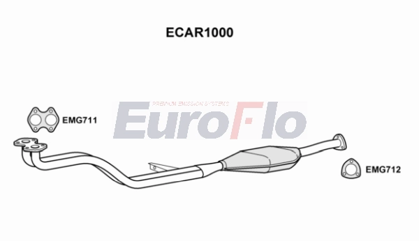 Катализатор EUROFLO ECAR1000