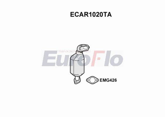 Катализатор EUROFLO ECAR1020TA