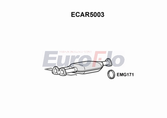 Катализатор EUROFLO ECAR5003