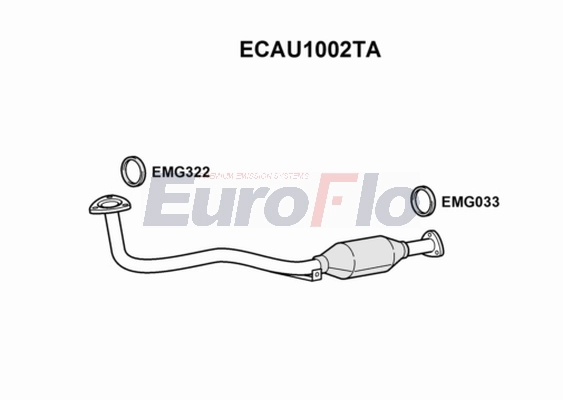 Катализатор EUROFLO ECAU1002TA