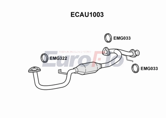 Катализатор EUROFLO ECAU1003