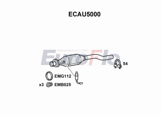 Катализатор EUROFLO ECAU5000