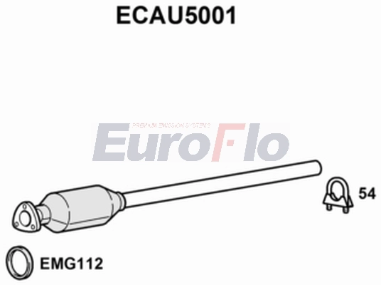 Катализатор EUROFLO ECAU5001