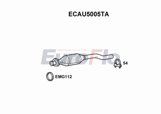Катализатор EUROFLO ECAU5005TA