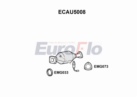 Катализатор EUROFLO ECAU5008