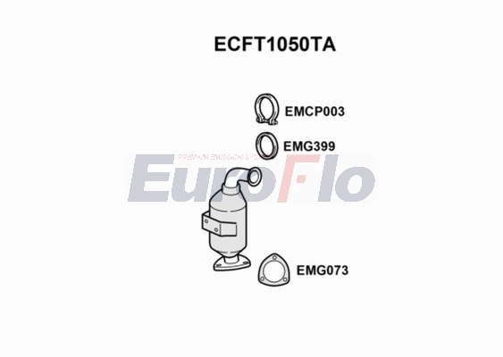 Катализатор EUROFLO ECFT1050TA