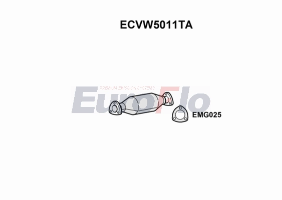 Катализатор EUROFLO ECVW5011TA