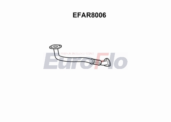 Труба выхлопного газа EUROFLO EFAR8006