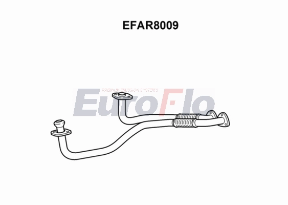 Труба выхлопного газа EUROFLO EFAR8009