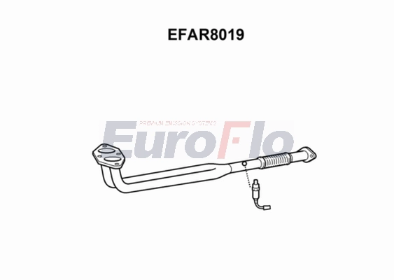 Труба выхлопного газа EUROFLO EFAR8019