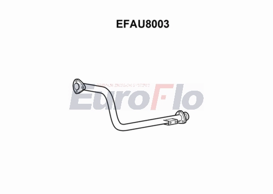 Труба выхлопного газа EUROFLO EFAU8003