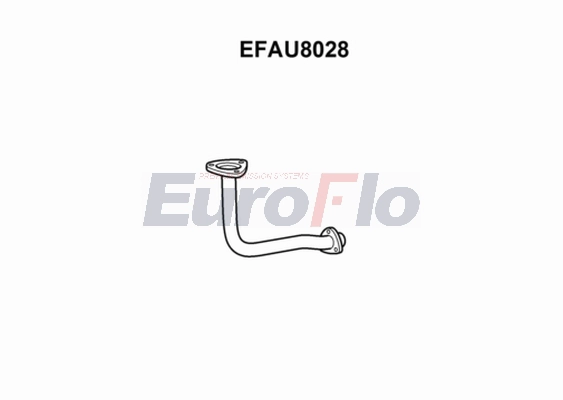 Труба выхлопного газа EUROFLO EFAU8028