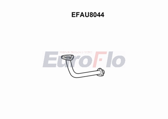 Труба выхлопного газа EUROFLO EFAU8044