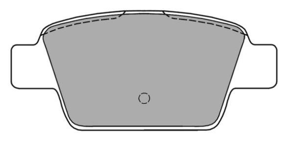 Комплект тормозных колодок дисковый тормоз FREMAX FBP-1223